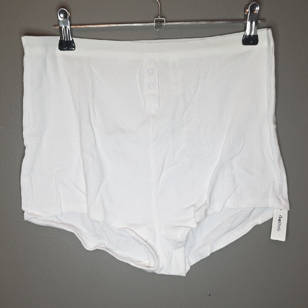 Cozy Women's White Ribbed Panties